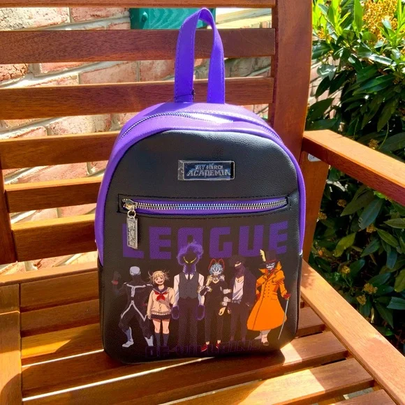 My Hero Academia League Of Villains Mini Backpack NWT Amazon.com | My Hero Academia League Of Villains Mini  main image 3